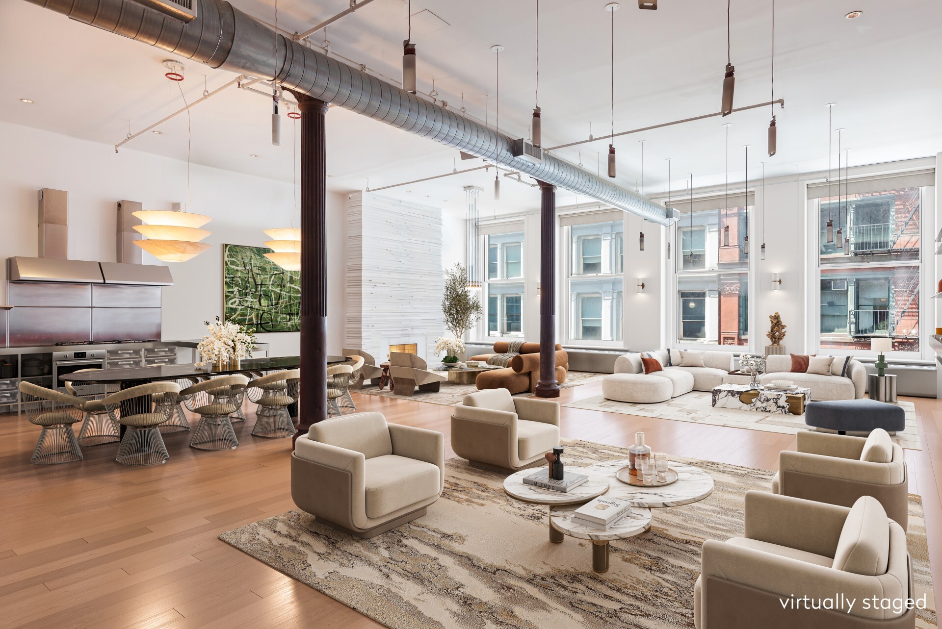 59 Crosby Street Devil Wears Prada Loft (living room)