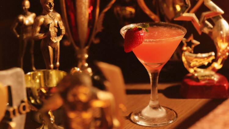 Strawberry Daiquiri at Baptist St Rec. Club