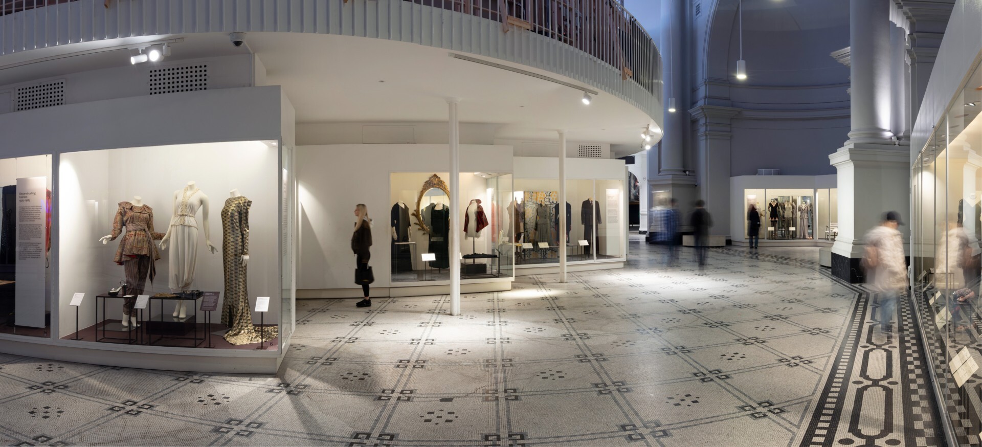 V&A fashion exhibition space