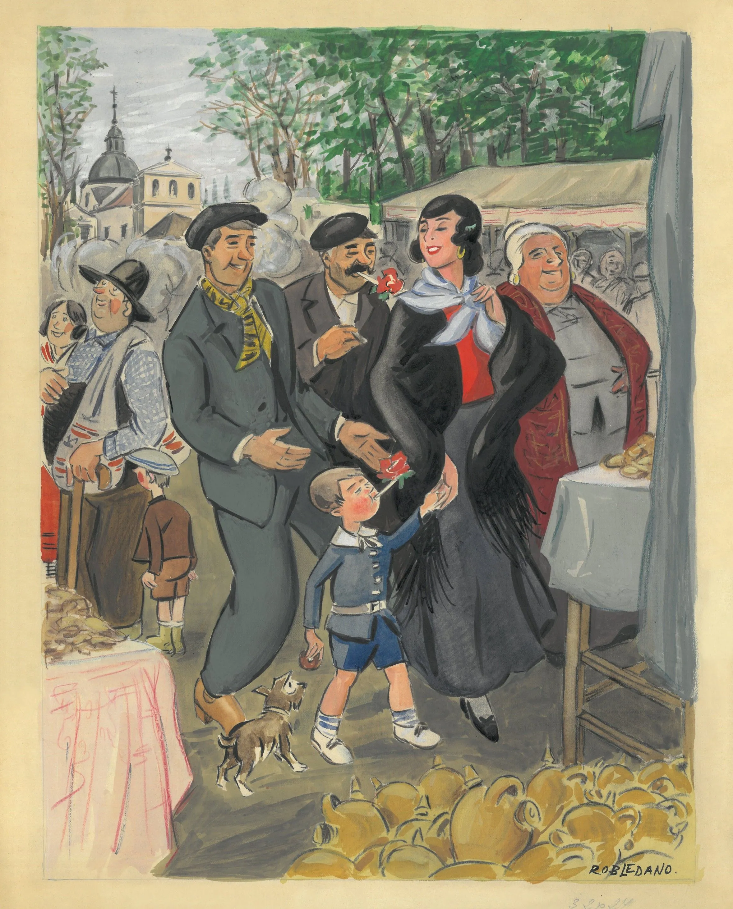 Madrid en su tinta. José Robledano (1884-1974)