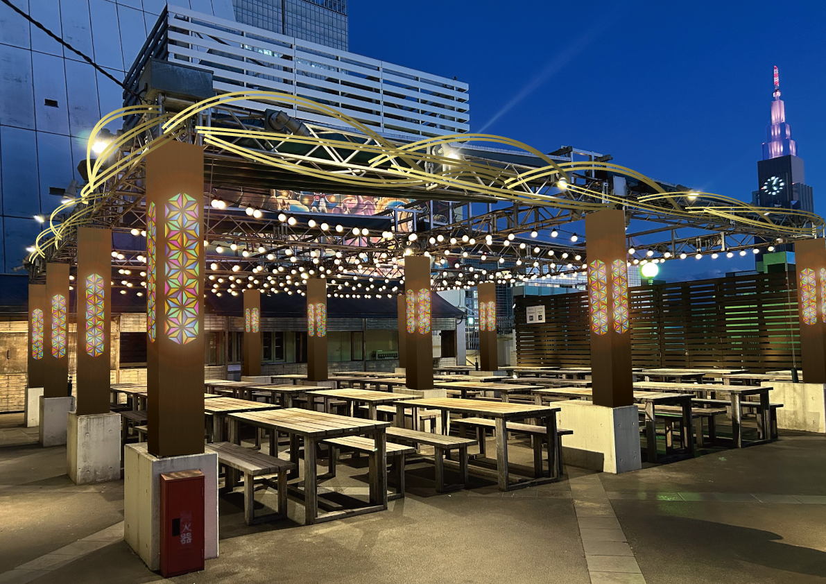 Traveling Beer Garden Hello Lumine Shinjuku Things to do in
