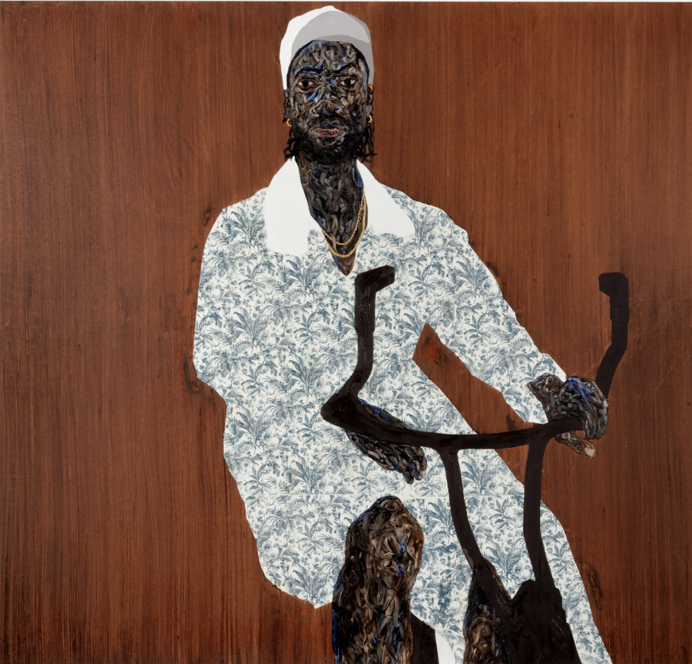 Amoako Boafo painting