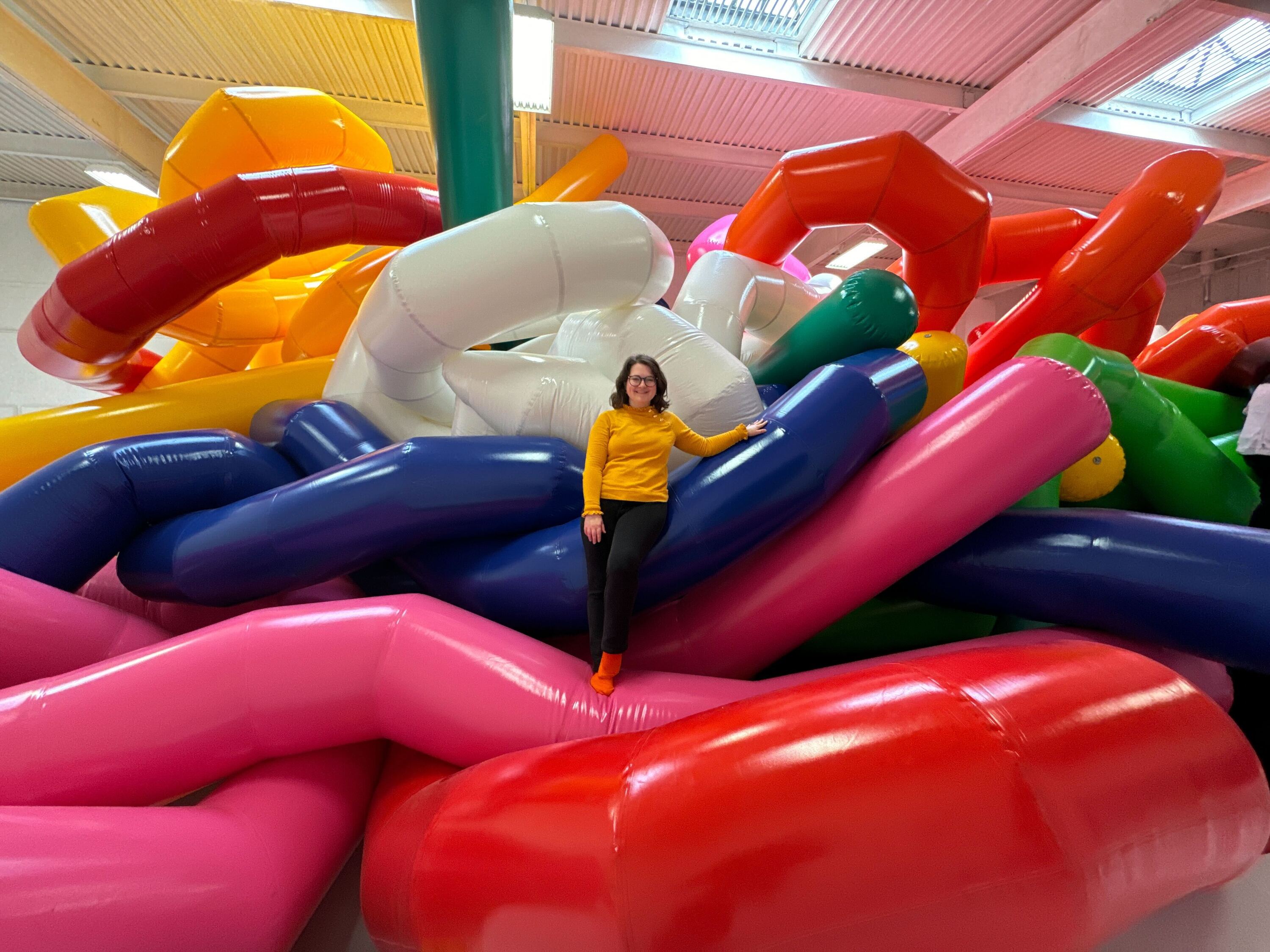 This surreal inflatable wonderland is free to visit in Brooklyn