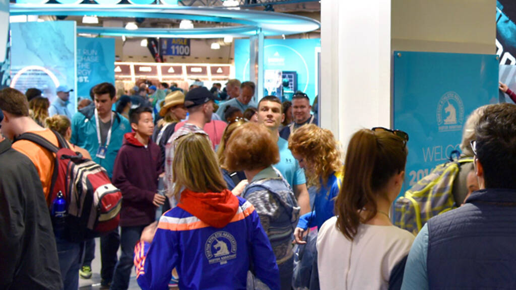 The Boston Marathon Expo returns to the Hynes Convention Center