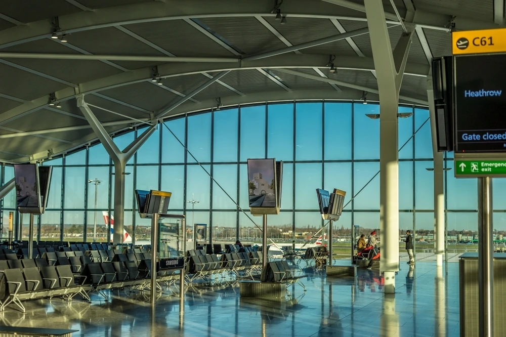 London Heathrow airport terminal