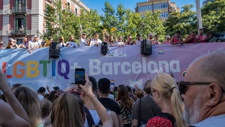 La manifestación de Pride Barcelona