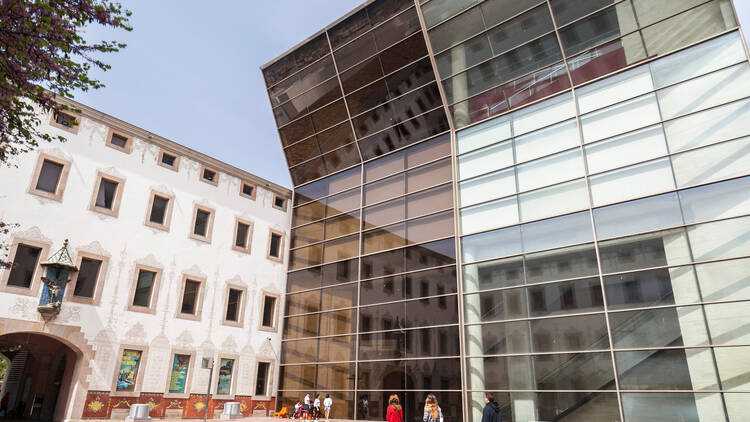 Arts centre,CCCB,Centre cultura contemporania,El Raval quarter.