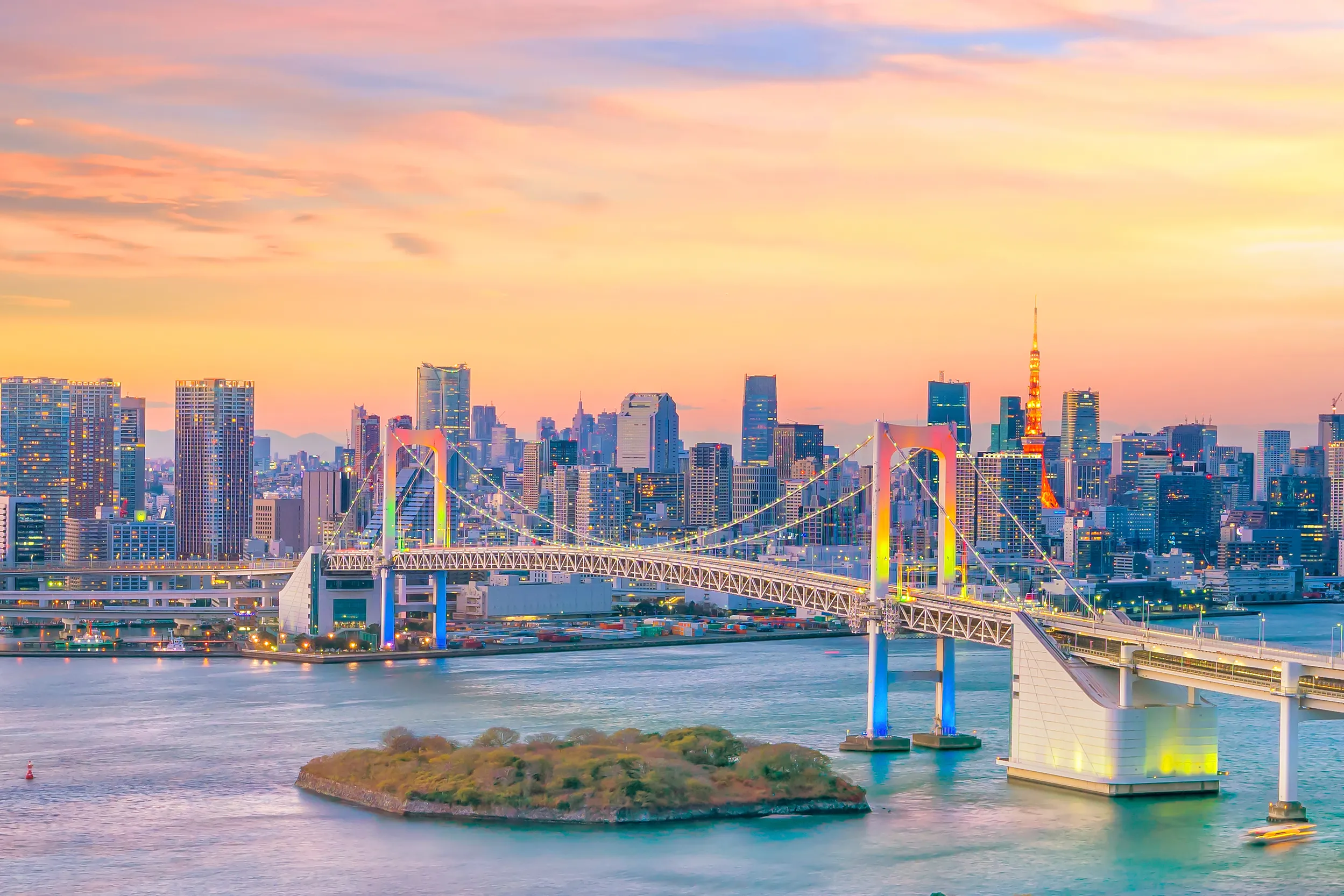 Tokyo skyline