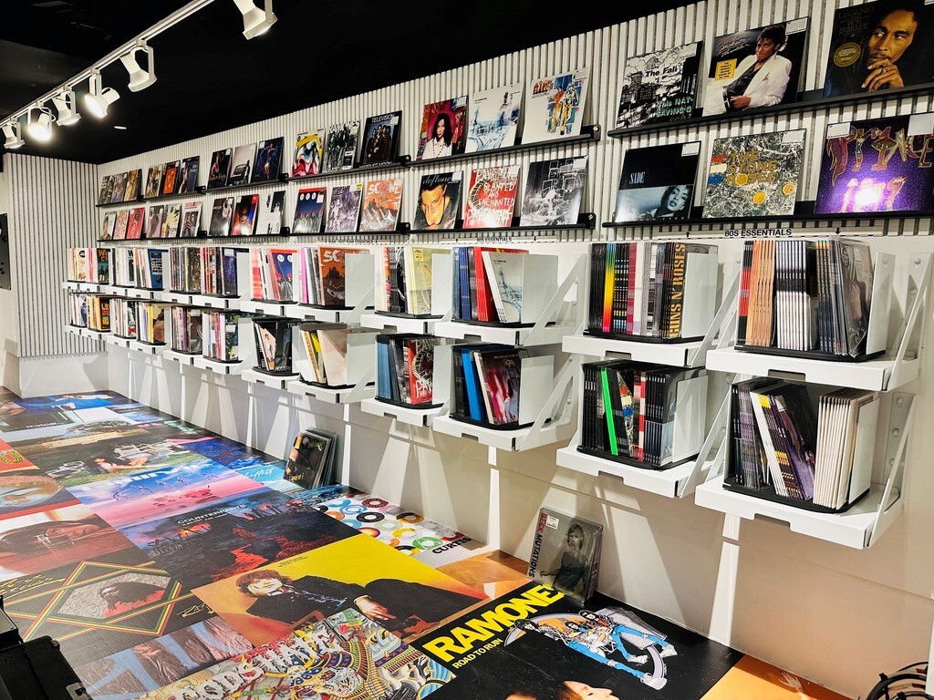 See inside the huge new record store that just opened at Rock Center