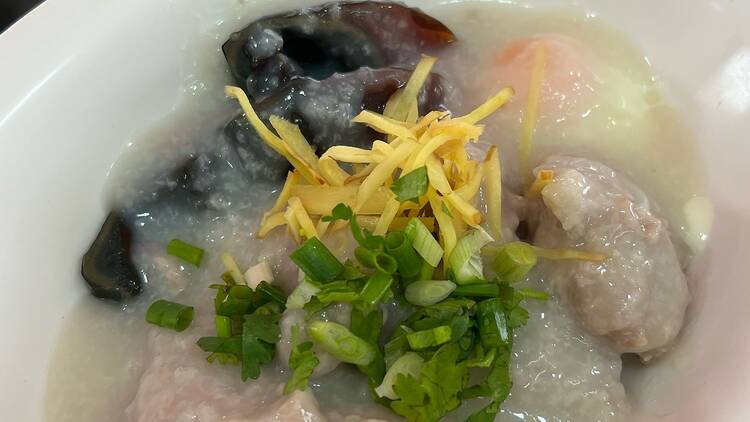 Good porridge heals all at Jok Prince in Bangrak