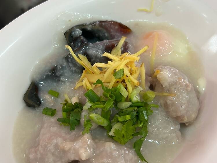 Good porridge heals all at Jok Prince in Bangrak