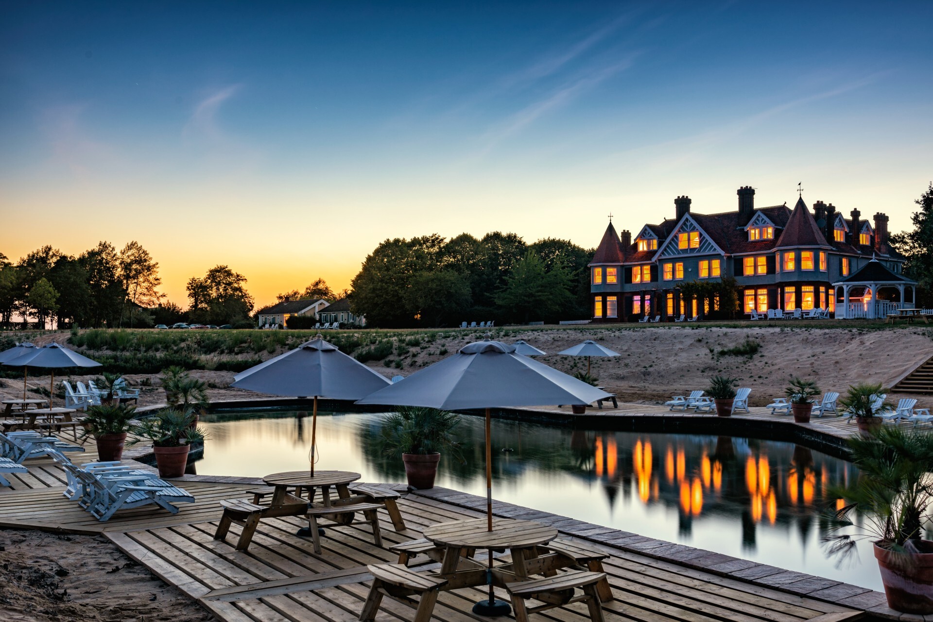Osea Island in Essex, England