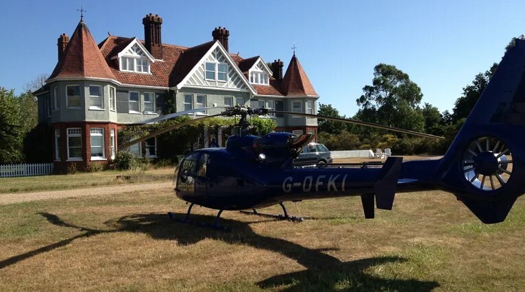 Osea Island in Essex, England