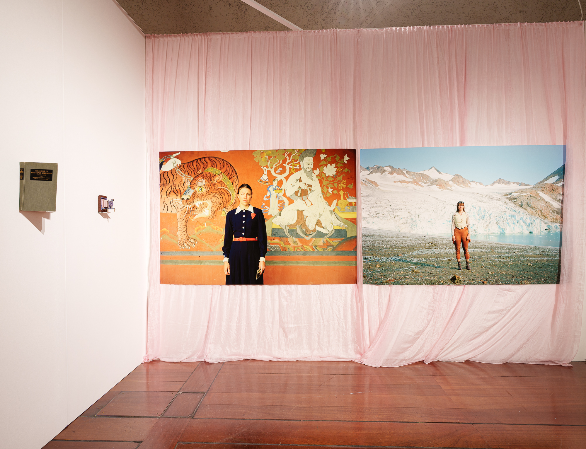 An installation view of photo London