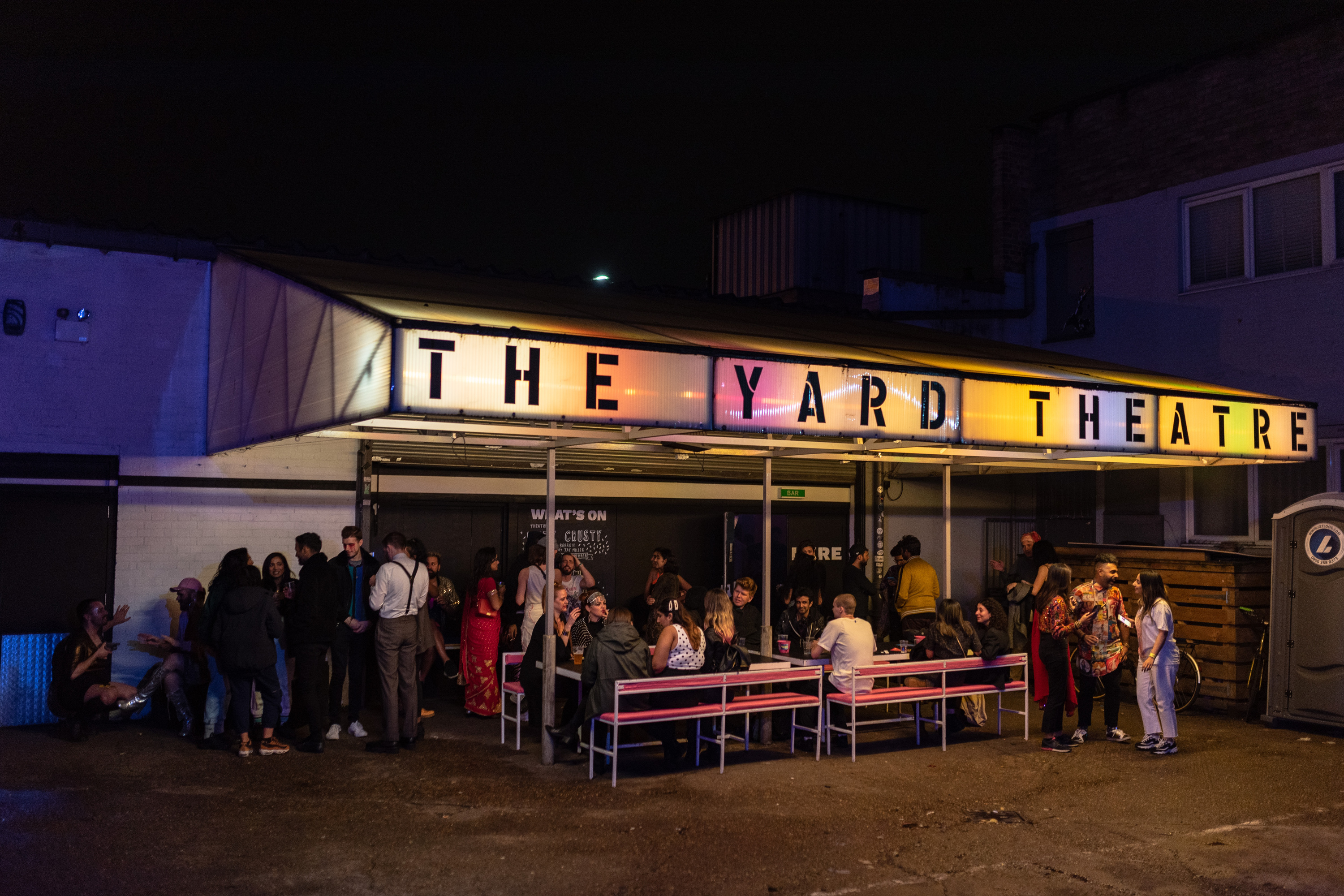 The Yard outside