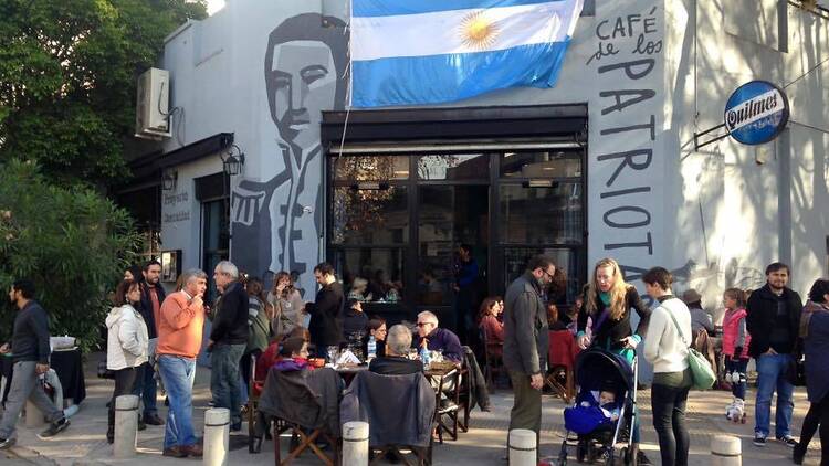 Locro del Trabajador en el Café de Los Patriotas
