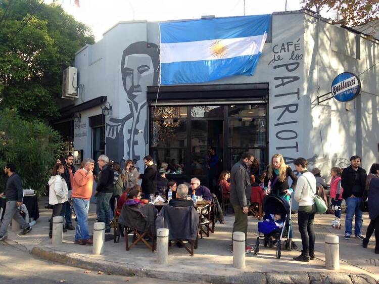 Locro del Trabajador en el Café de Los Patriotas