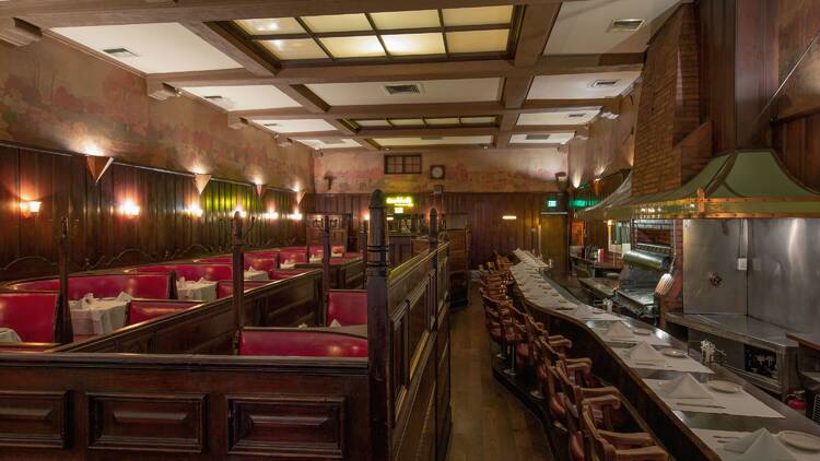 Musso and Frank dining room