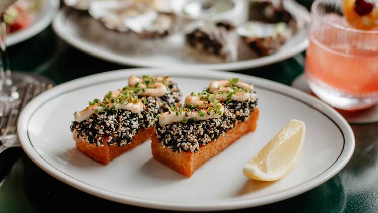 Wine bar snacks.