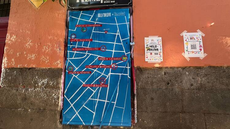 Mural de Time Out Madrid en Pinta Malasaña, por @hola.pavlova