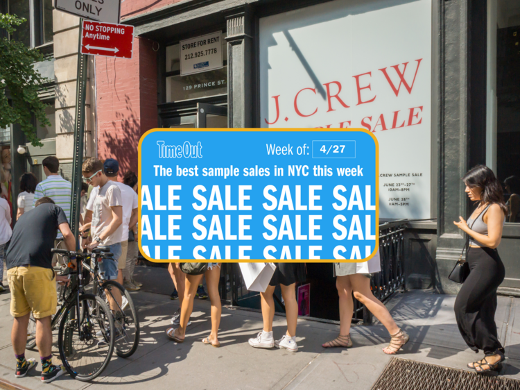 The best sample sales in NYC this week