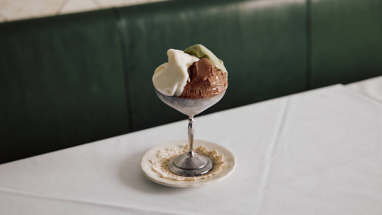 Gelato at Osteria Mucca