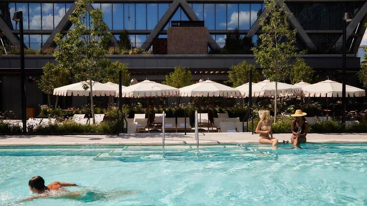 outdoor pool at forth hotel atlanta outdoor pool at forth hotel atlanta