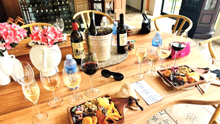 Wine and music to celebrate mom
