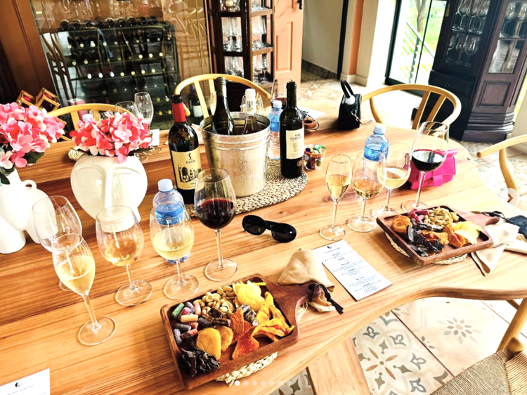 Wine and music to celebrate mom