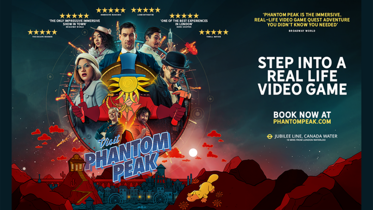 Step into a real-life video game at Phantom Peak