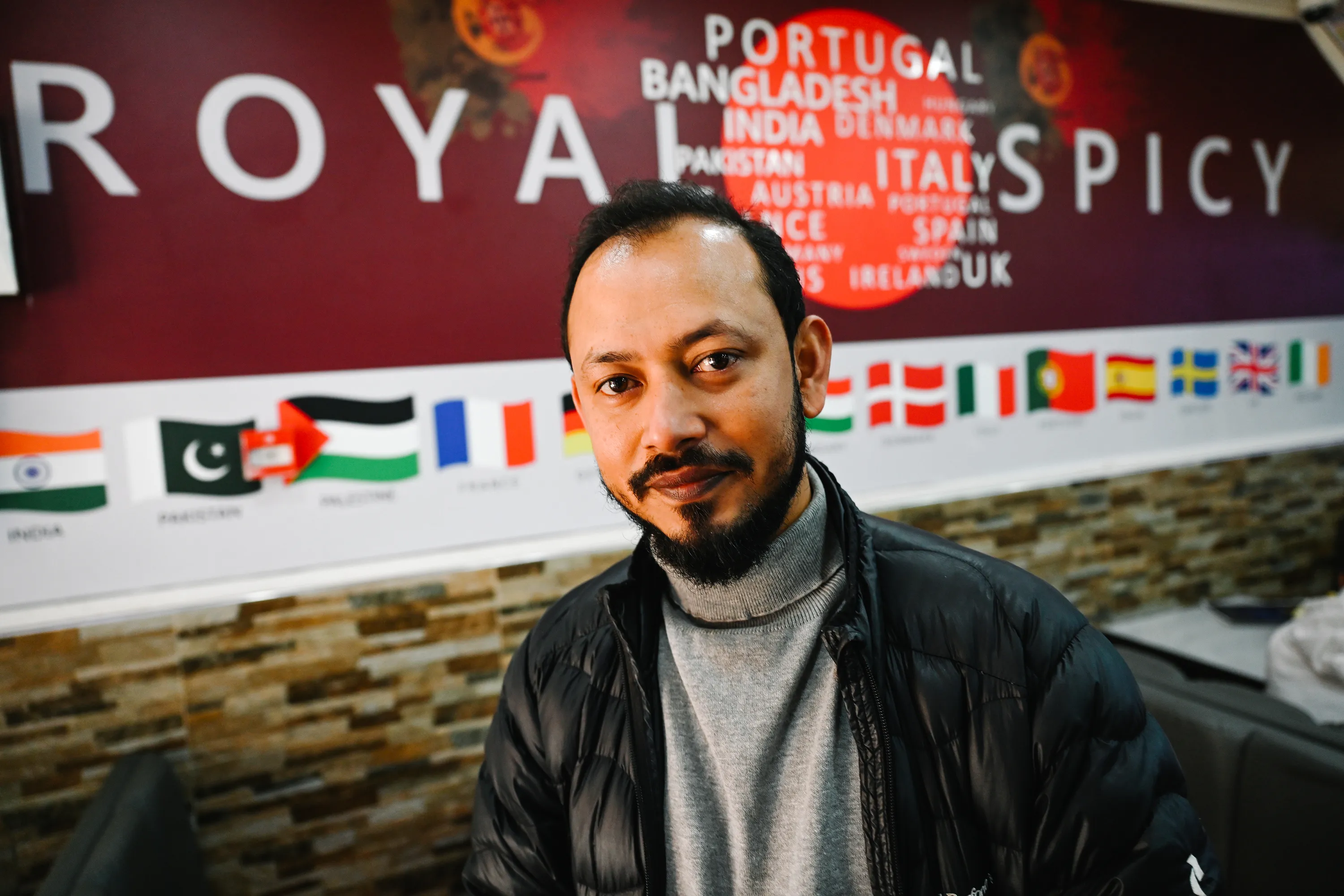 Sohel Mia, proprietário do Royal Spicy
