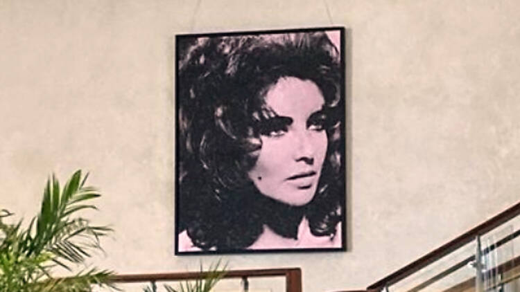 Eden Roc Miami Beach Elizabeth Taylor artwork