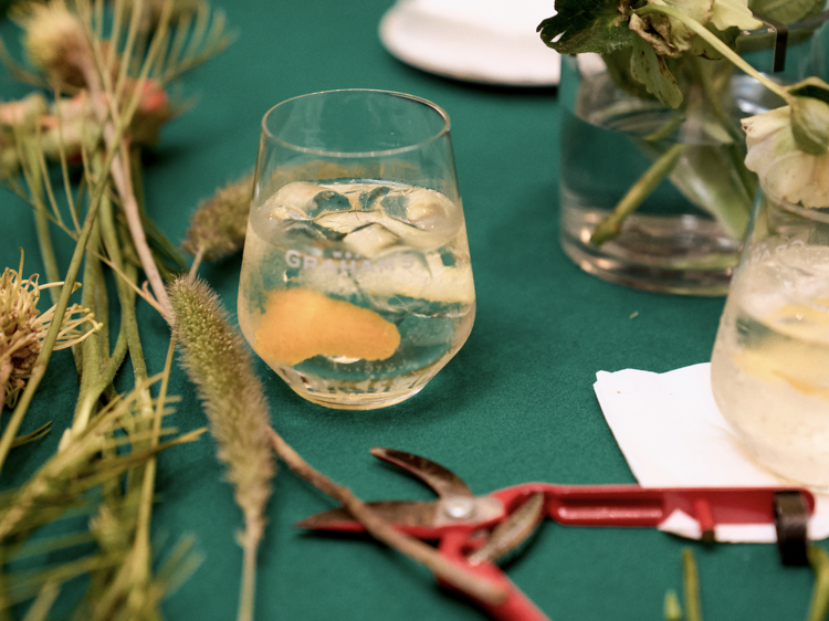 Um workshop de arranjos florais