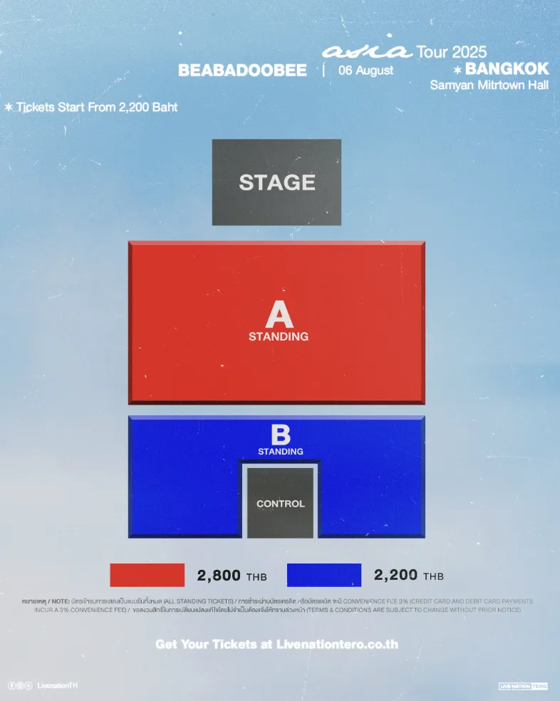 Beabadoobee live in Bangkok