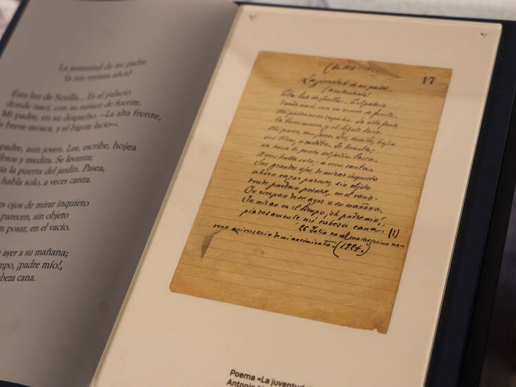 Antonio Machado protagoniza la nueva exposición gratuita de la Real Academia Española Antonio Machado protagoniza la nueva exposición gratuita de la Real Academia Española