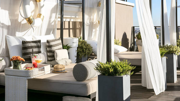 Beach Club del Hotel Emperador