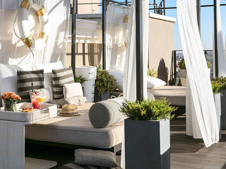 Beach Club del Hotel Emperador