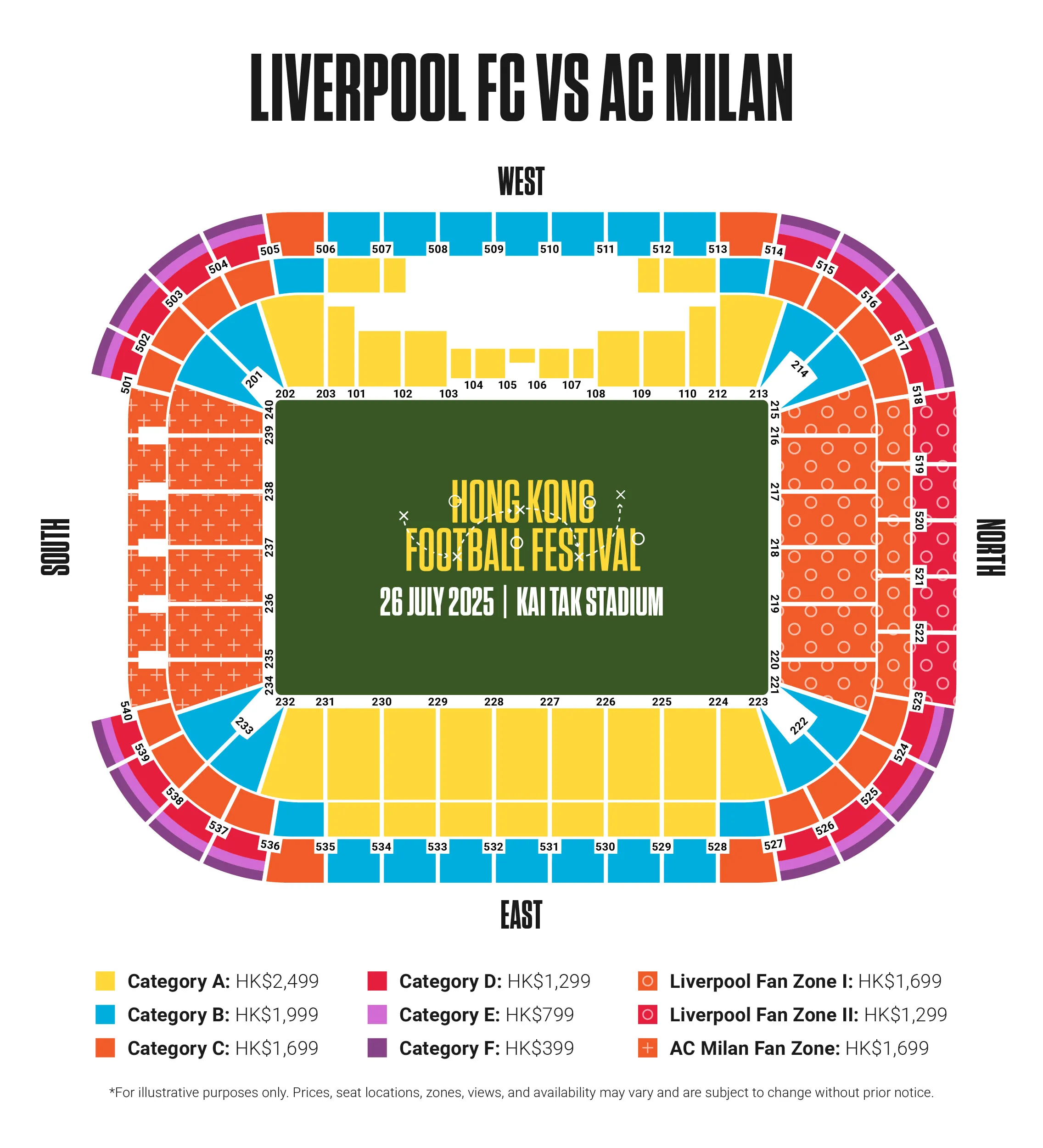 Liverpool vs AC Milan match in Hong Kong