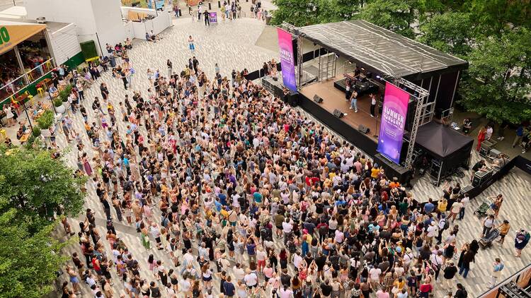 Hudson Yards backyard concert