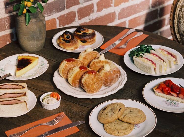 Cafe 2001 assorted dishes