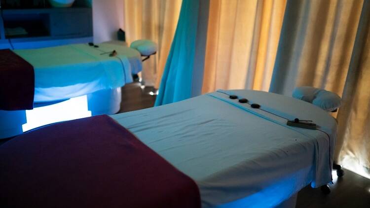Cabinas de masaje en Hotel W 