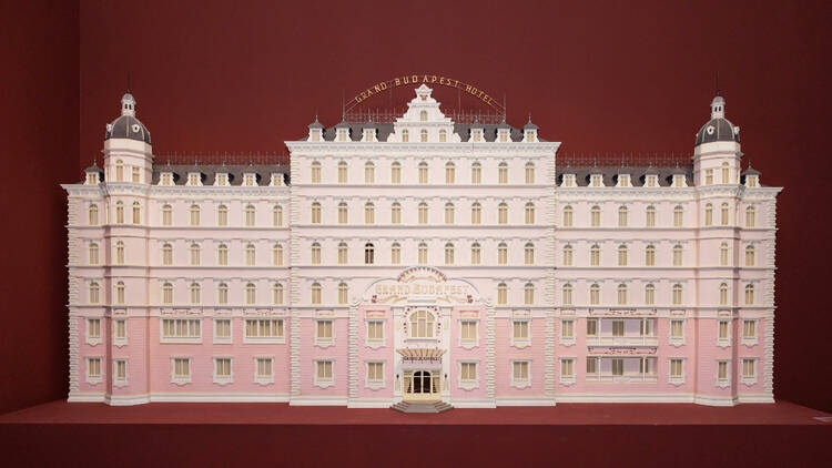 Model of the grand Budapest hotel