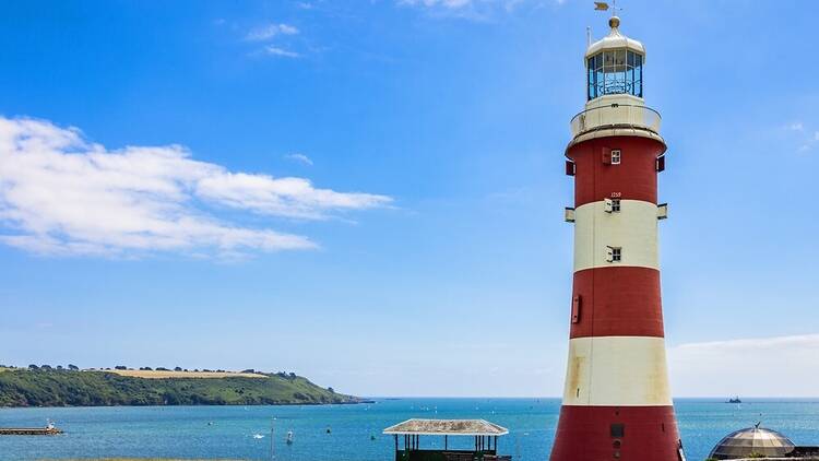 Plymouth in Devon, UK
