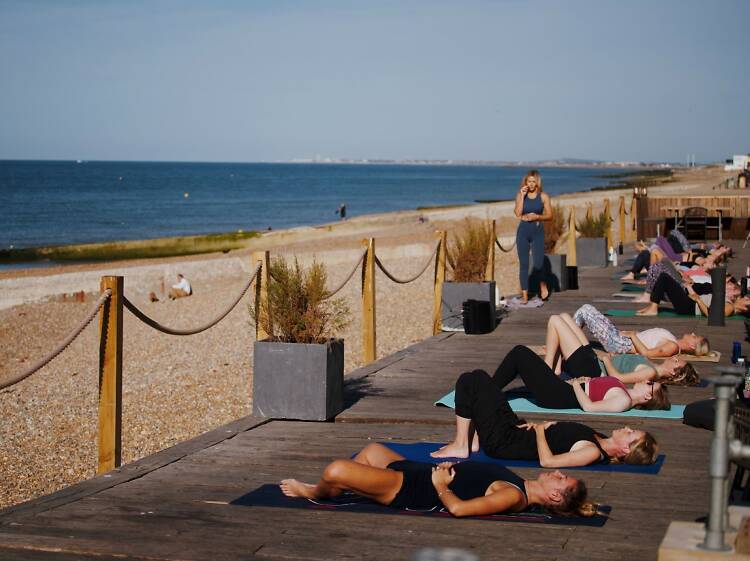 Stretch it out with sea views at Rockwater