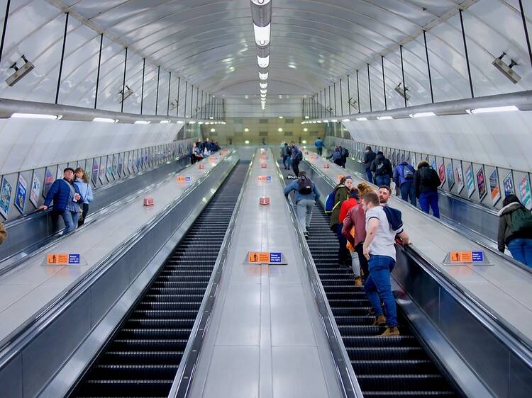Revealed: the London tube stations with the most escalators Revealed: the London tube stations with the most escalators