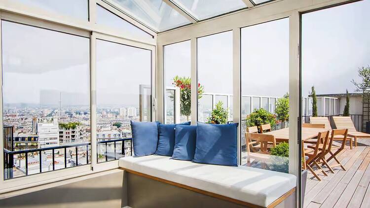 Un appartement-terrasse à Montmartre