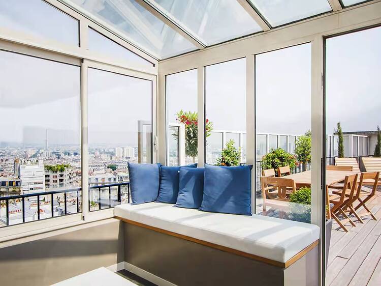 Un appartement-terrasse à Montmartre