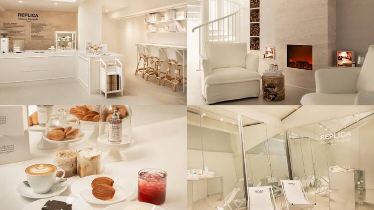Maison Margiela House of Memories pop-up cafe in Singapore