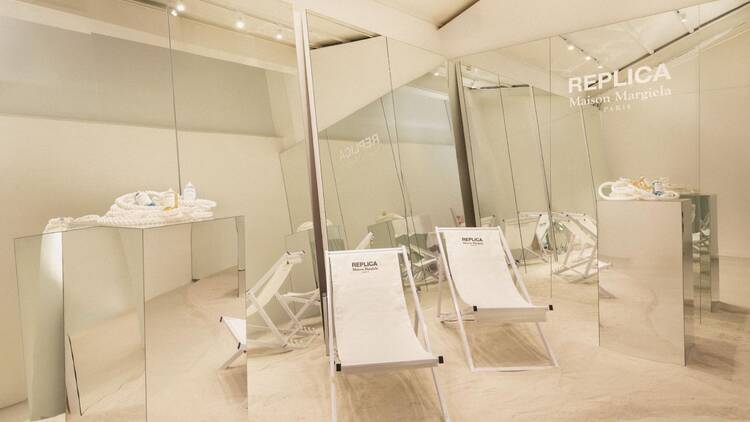 Maison Margiela House of Memories pop-up cafe in Singapore