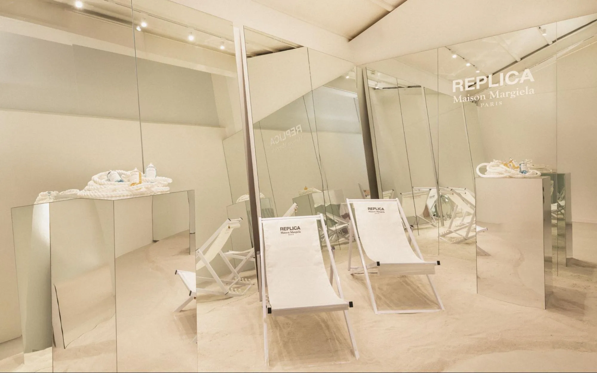 Maison Margiela House of Memories pop-up cafe in Singapore